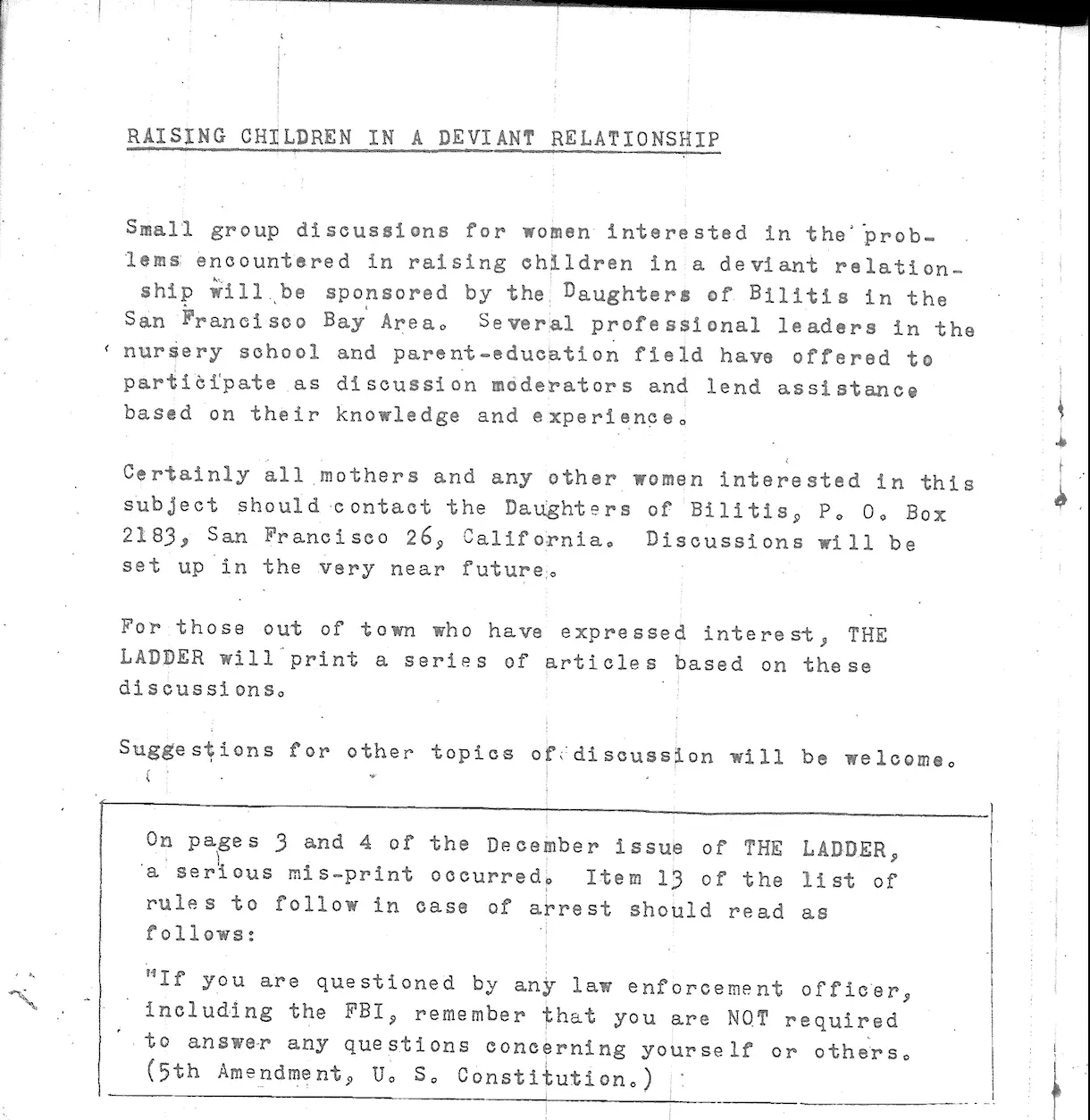 Picture of magazine text, transcript below