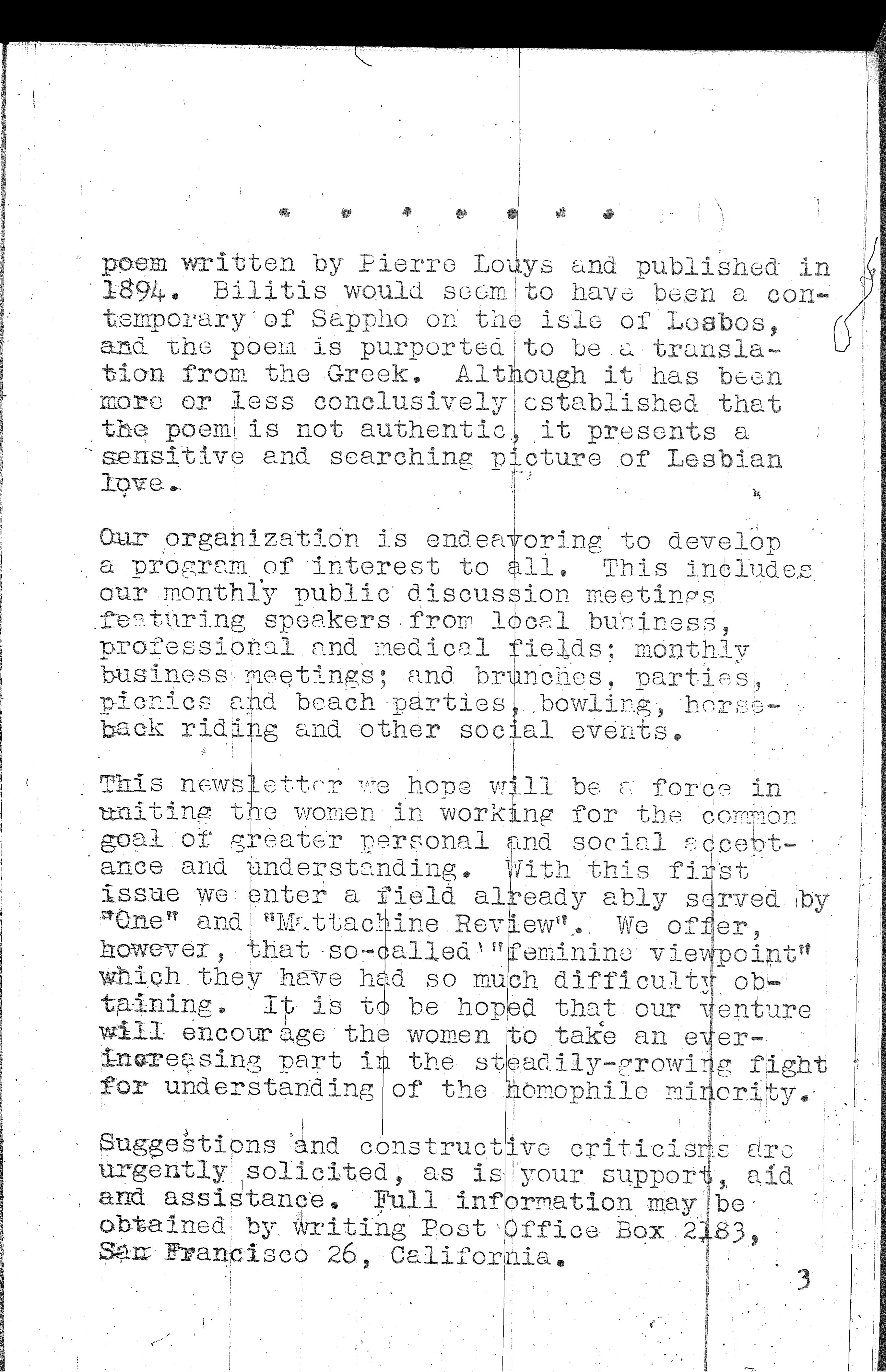 Picture of magazine text, transcript below